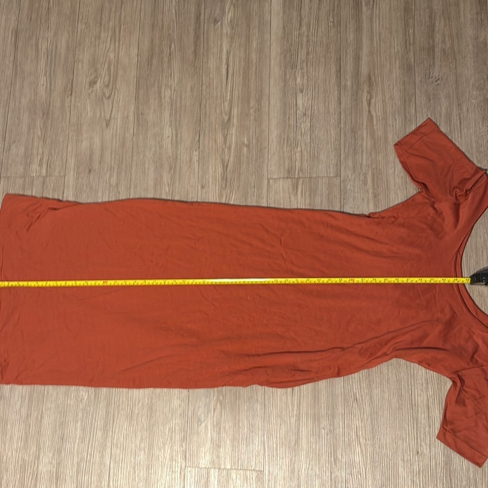 HP2✨ Anthropologie Rust Maxi Dress - Picture 6 of 8